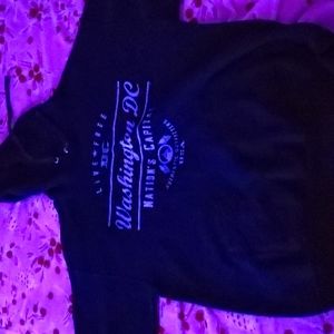 Dark blue Washington DC hoodie